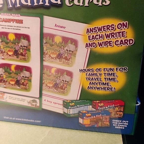 50 Puzzle Mania Cards by Kidsbooks New Unopened - Picture 7 of 8